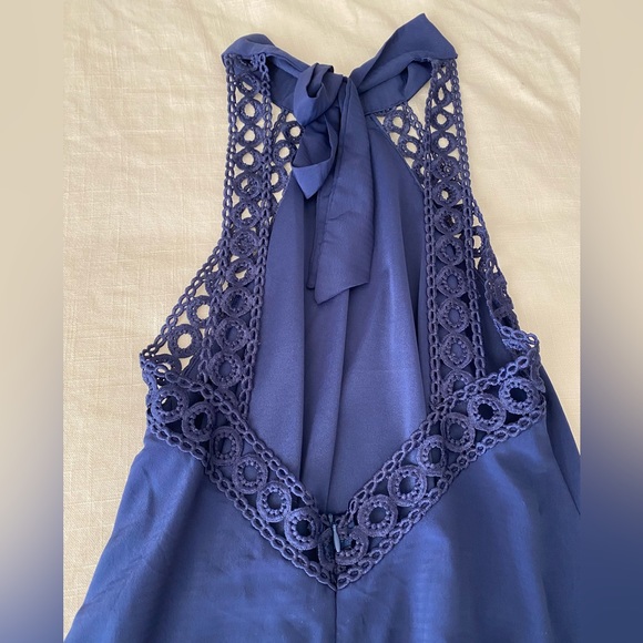 Lulu’s Navy Dress - Picture 3 of 4